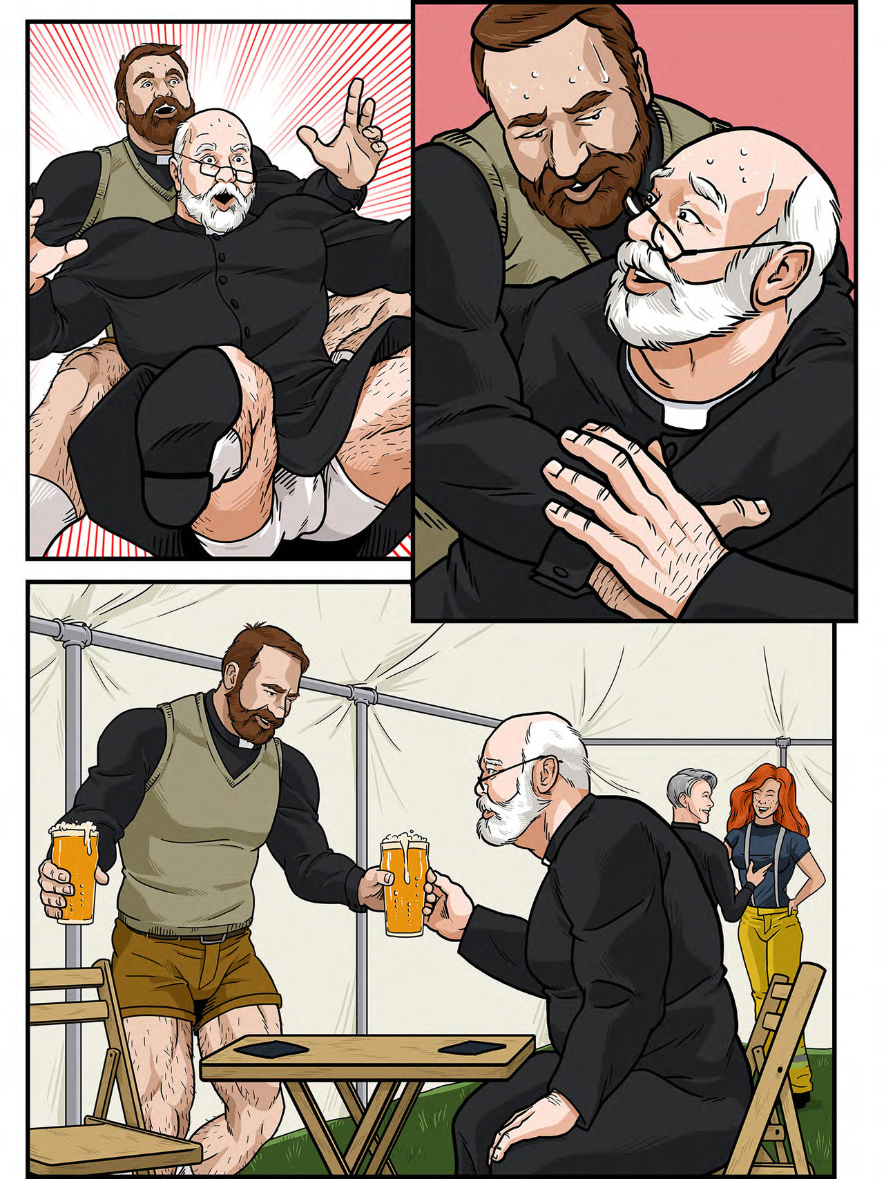 Bulldogs 2 - Hot Vicar on Vicar Action page 7 full