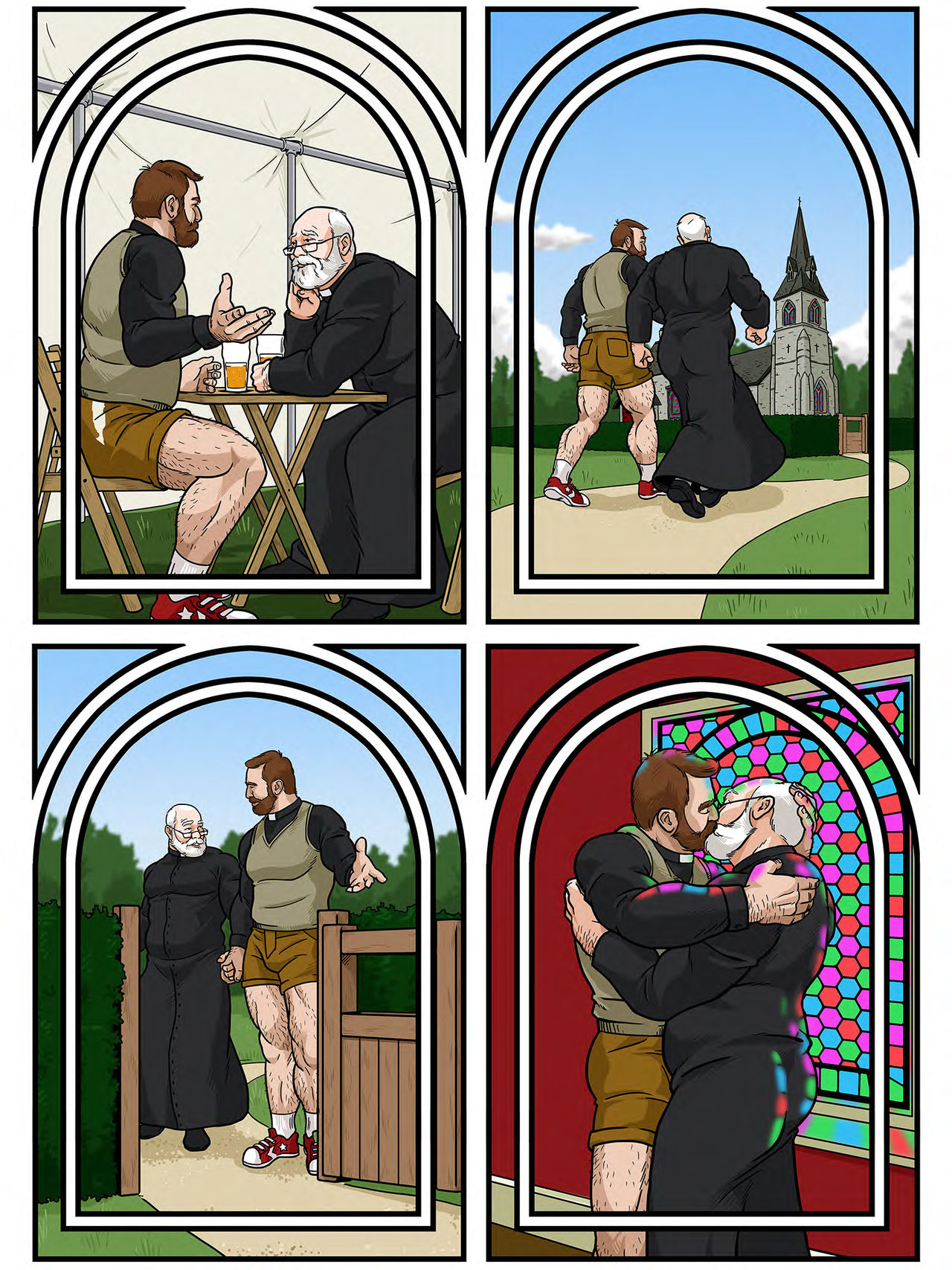Bulldogs 2 - Hot Vicar on Vicar Action page 8 full