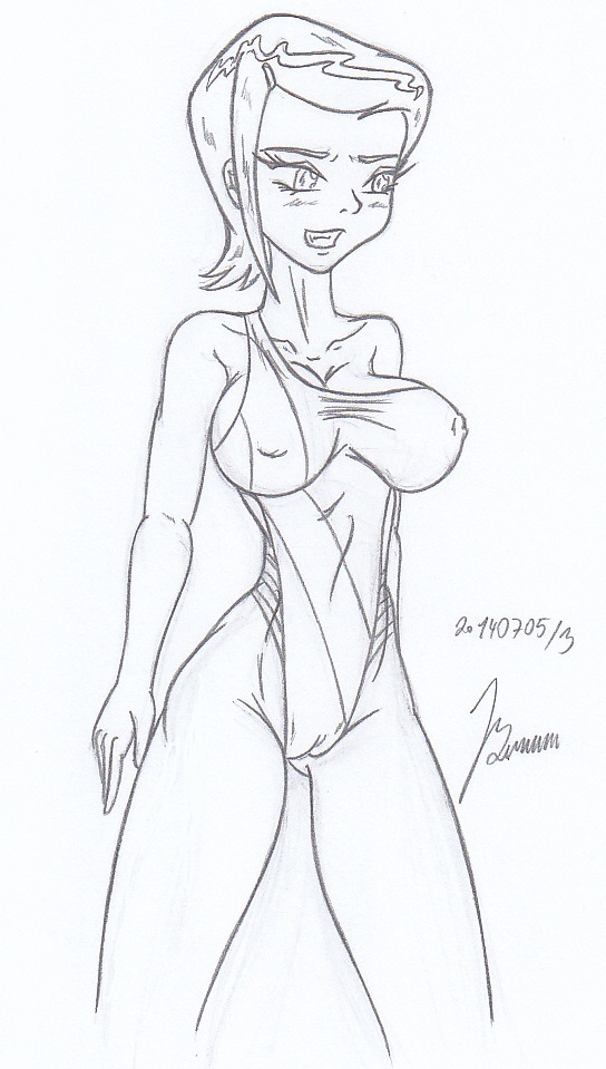 Gwen Tennyson_ ben10_My miny Sketches work_4 page 12 full