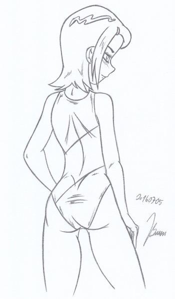 Gwen Tennyson_ ben10_My miny Sketches work_4 cover