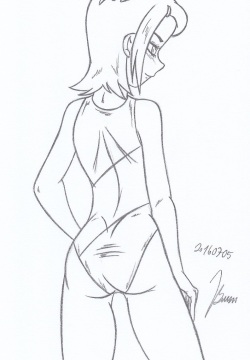 Gwen Tennyson_ ben10_My miny Sketches work_4