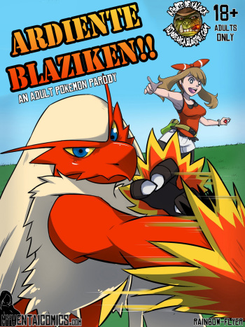 [Rainbow Flyer] Ardiente Blaziken!! (Pokemon) (Spanish) [kalock] cover