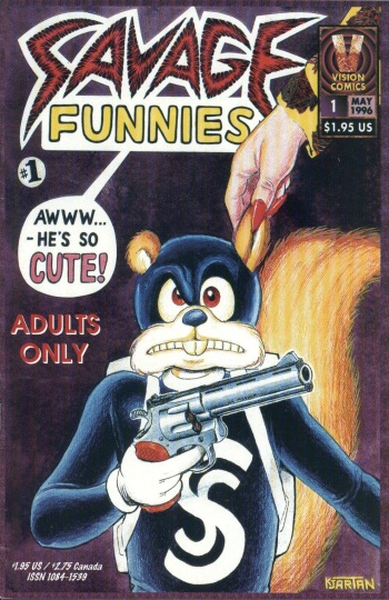 Savage Funnies 1 cover
