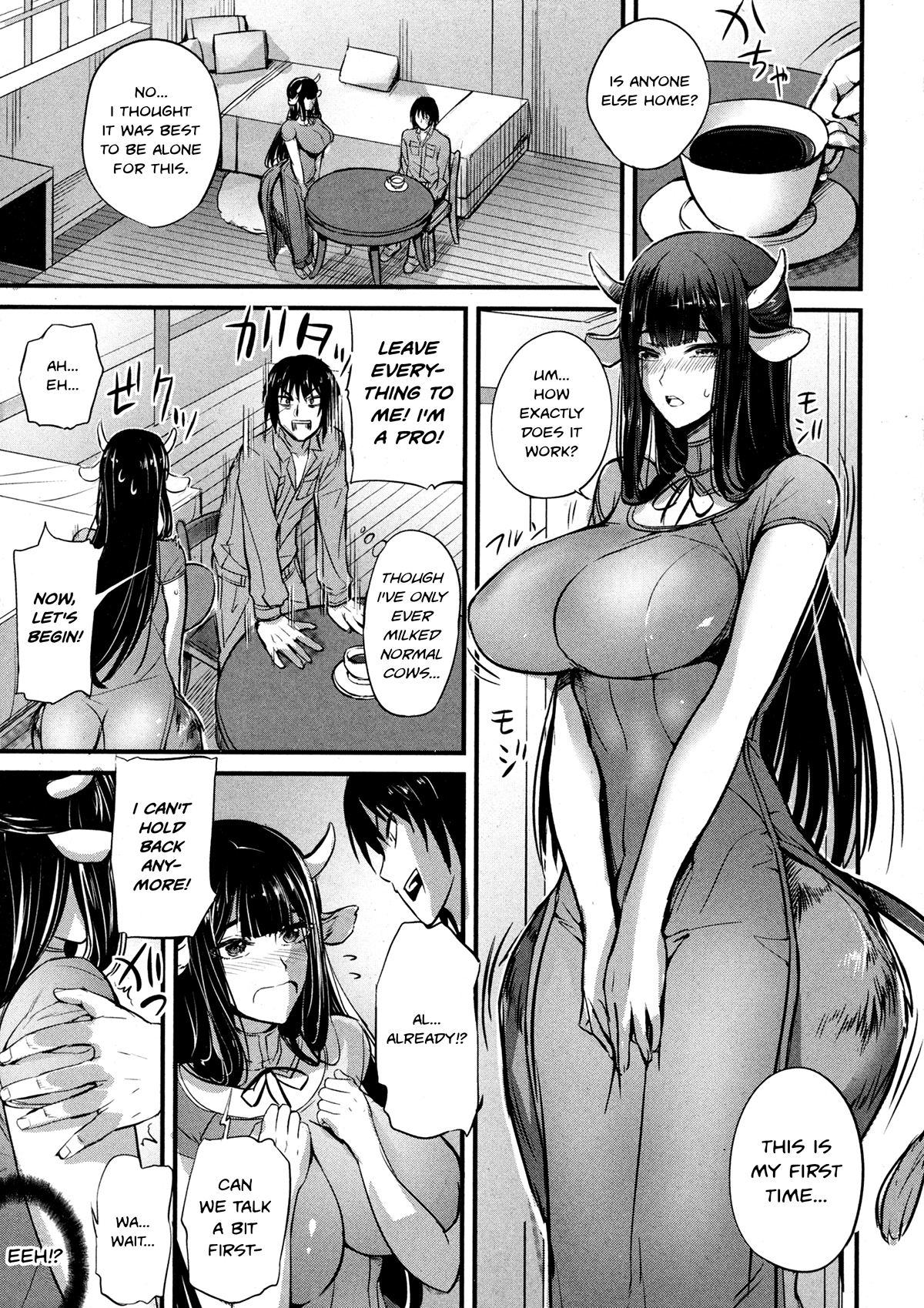 Ushionna no Chichi Massage | Cow Girls Breast Massage - Page 5 - Comic Porn  XXX