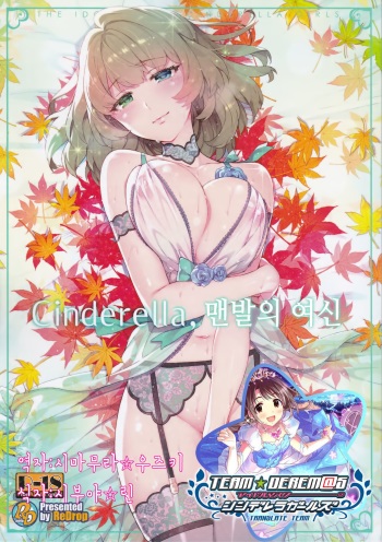 (C91) [ReDrop (Miyamoto Smoke, Otsumami)] Cinderella, Hadashi no Megami | Cinderella, 맨발의 여신 (THE IDOLM@STER CINDERELLA GIRLS) [Korean] [팀☆데레마스] cover