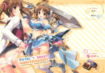 (C90) [Akutoku Doumei (Gennosuke, Kanekiyo Miwa)] ROYAL x SWEET ANNIVERS@RY (THE IDOLM@STER CINDERELLA GIRLS) cover