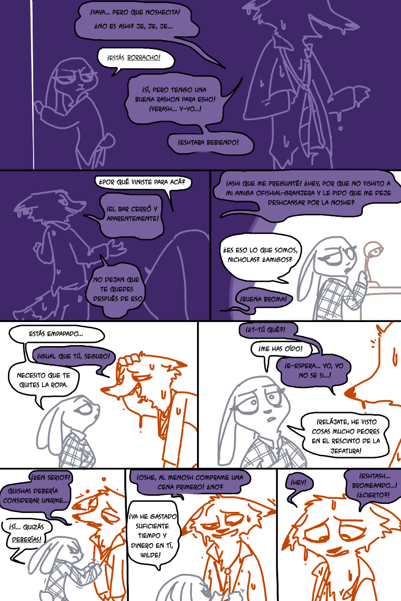 The sloshed fox page 2 full