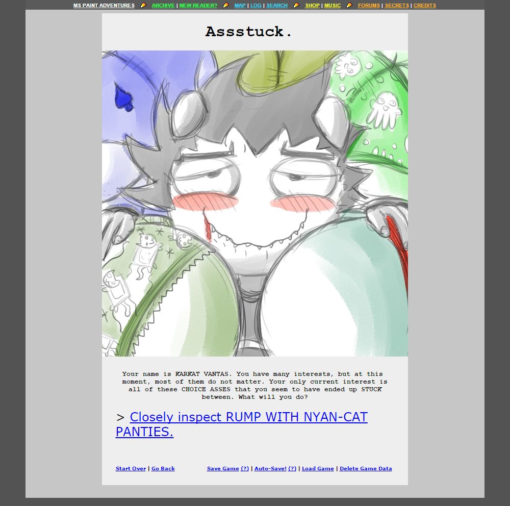 Assstuck, by Snax page 1 full