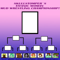 Titanic Woman Mud Wrestling