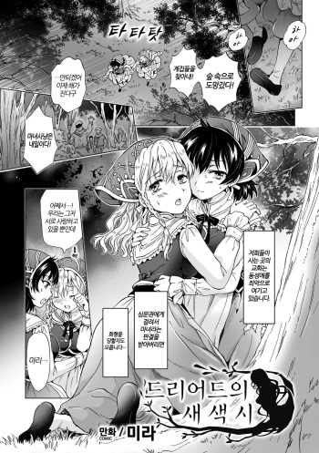 [Mira] Dryad no Hanayome-tachi | 드리어드의 새신부 (2D Comic Magazine Yuri Ninshin Vol. 2) [Korean] [팀 노고치] [Digital] cover
