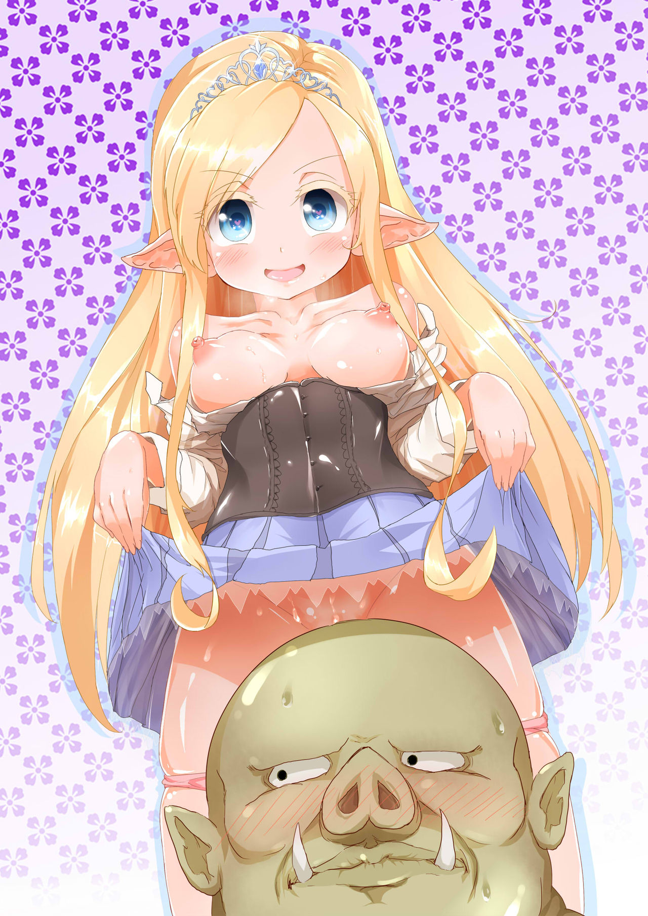 Loli Elf-chan to Kozukuri Surudake! page 12 full