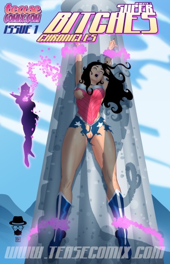 [TeaseComix (Dr Gasper)] Super Bitches (Wonder Woman) cover