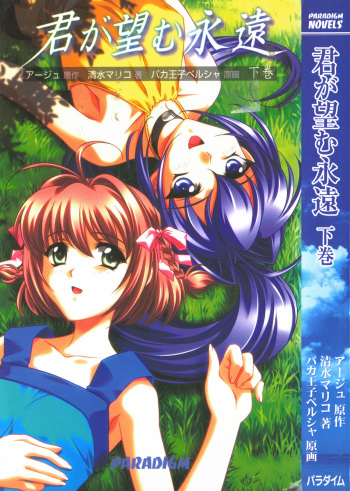 [清水マリコ] 君が望む永遠 2 下巻 (パラダイムノベルス) cover