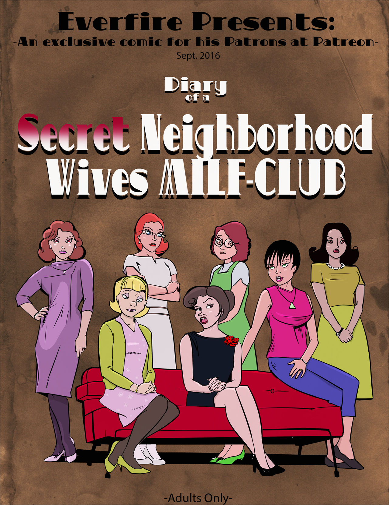 Diary of a Secret Neighborhood Wives MILF-CLUB page 1 full