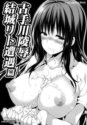 (C87) [Sorairo March (Narusawa Sora)] Kotegawa ryoujoku - Yuuki Rito souguuhen (To LOVE-Ru) [English] {doujins.com} cover
