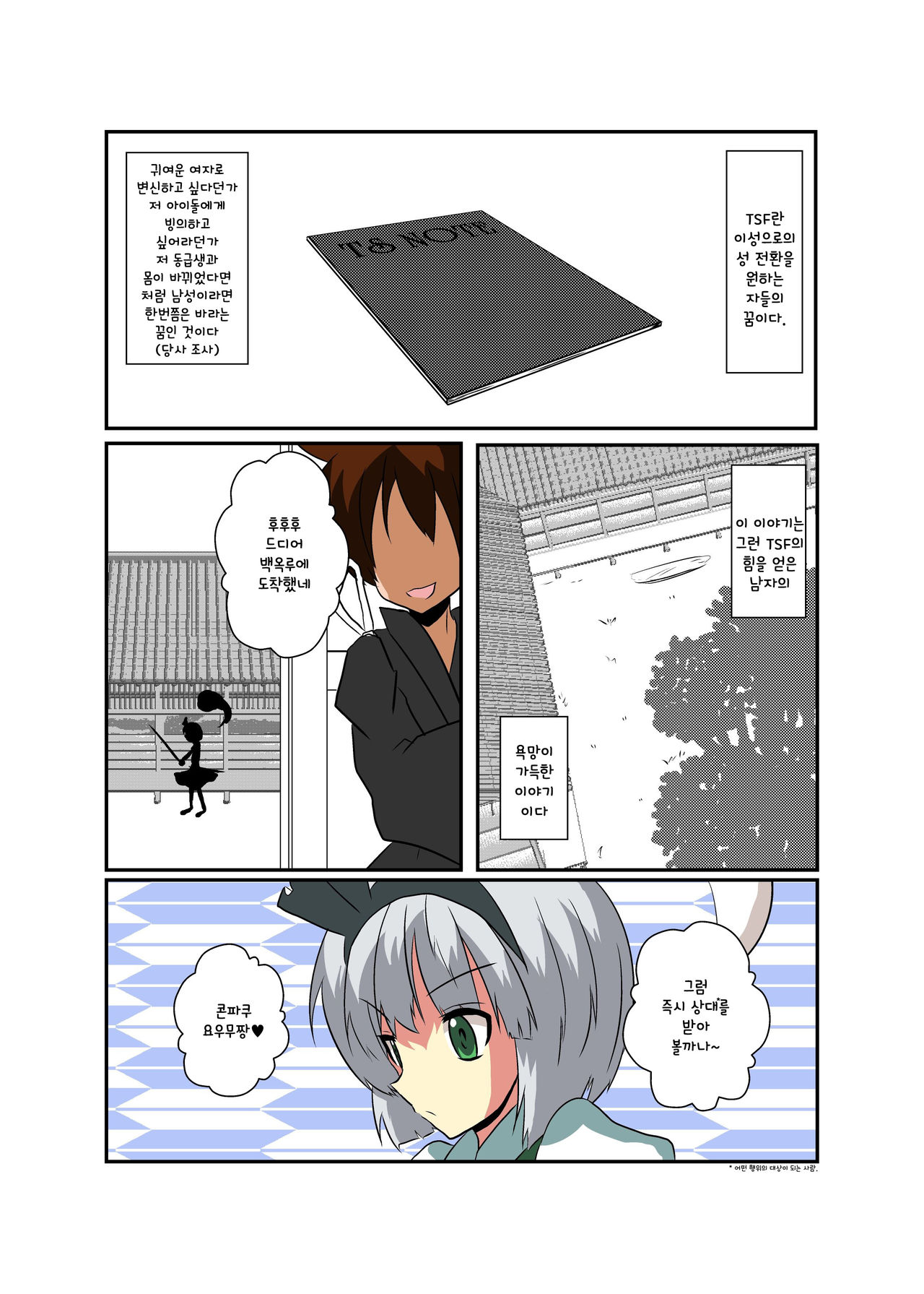 Touhou TS Monogatari ~Youmu Hen~ | 동방 TS 이야기 -요우무편- page 5 full