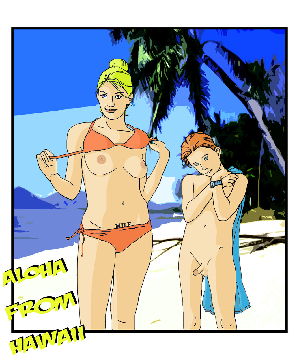 Straight Shota Postcards page 11 full