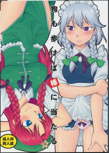 (C79) [Hinemosuan (Hinemosu Notari)] Inu mo Arukeba Bou ni Ataru (Touhou Project) cover