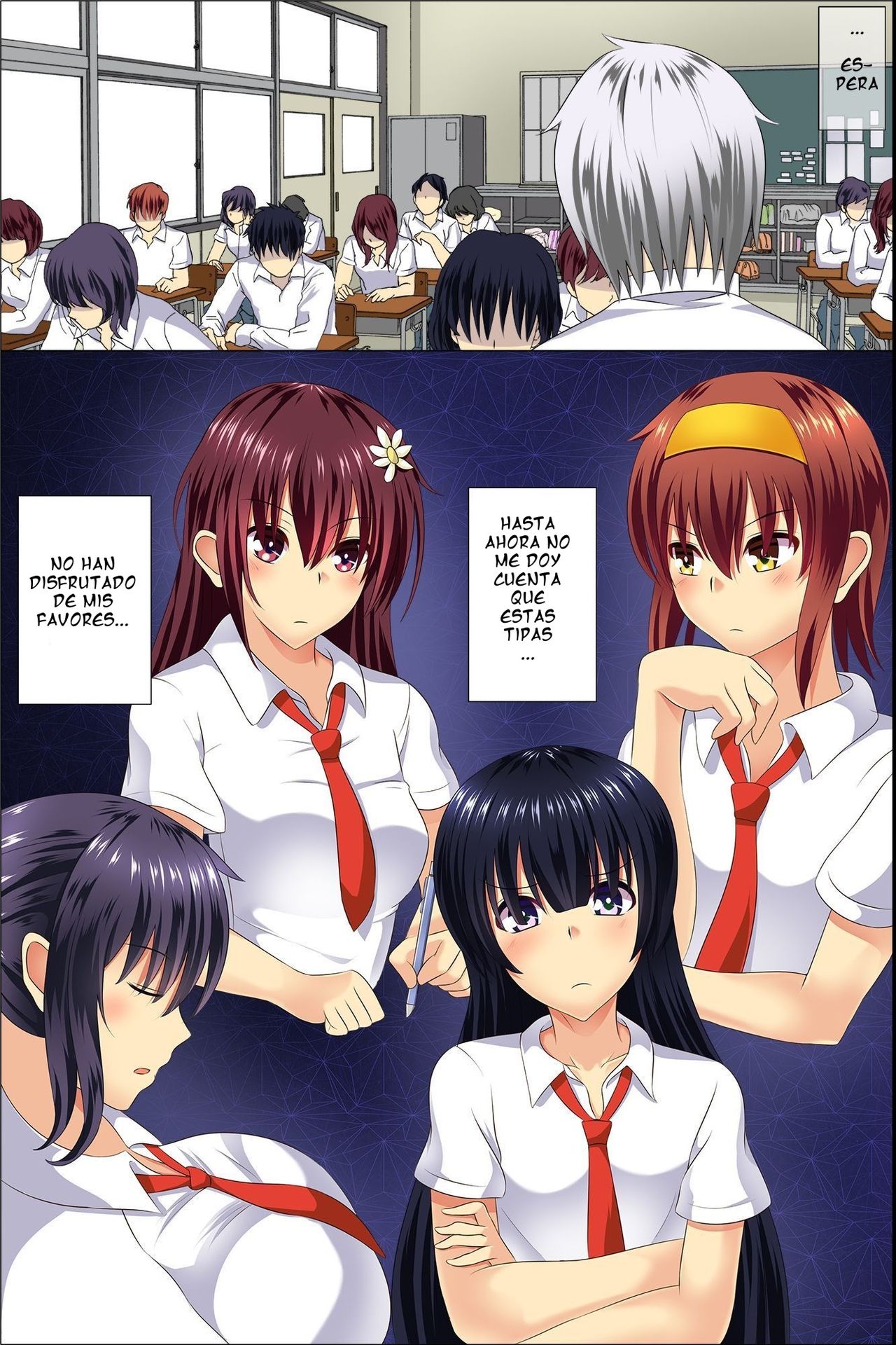 Dare mo Ore no Sonzai ni Kigatsuka Nai Nara Moto Doukyuusei no Joshi Zenin Haramase Chatte mo Ii? | Si nadie nota mi presencia podre embarazar a las chicas que eren mis antiguas compañeras de clase? page 11 full