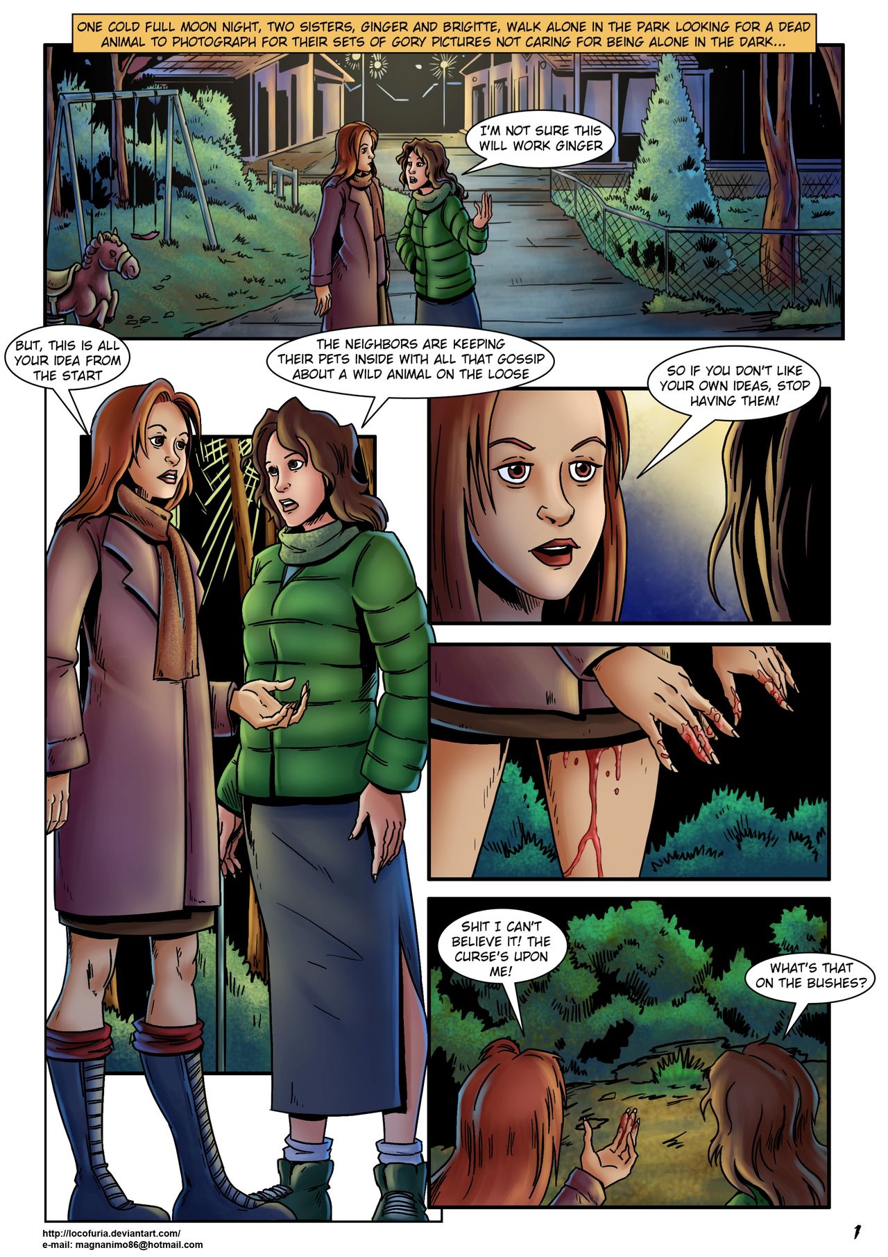 Ginger Snaps 1 page 3 full