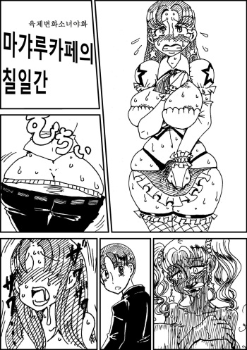 [Hakidame no Koganemushi (Koganemushi)] Nikutai Henka Shoujo Yawa ~MaGal Kissa no Nanokakan~ (Kantai Collection -KanColle-) [Korean] [Digital] cover
