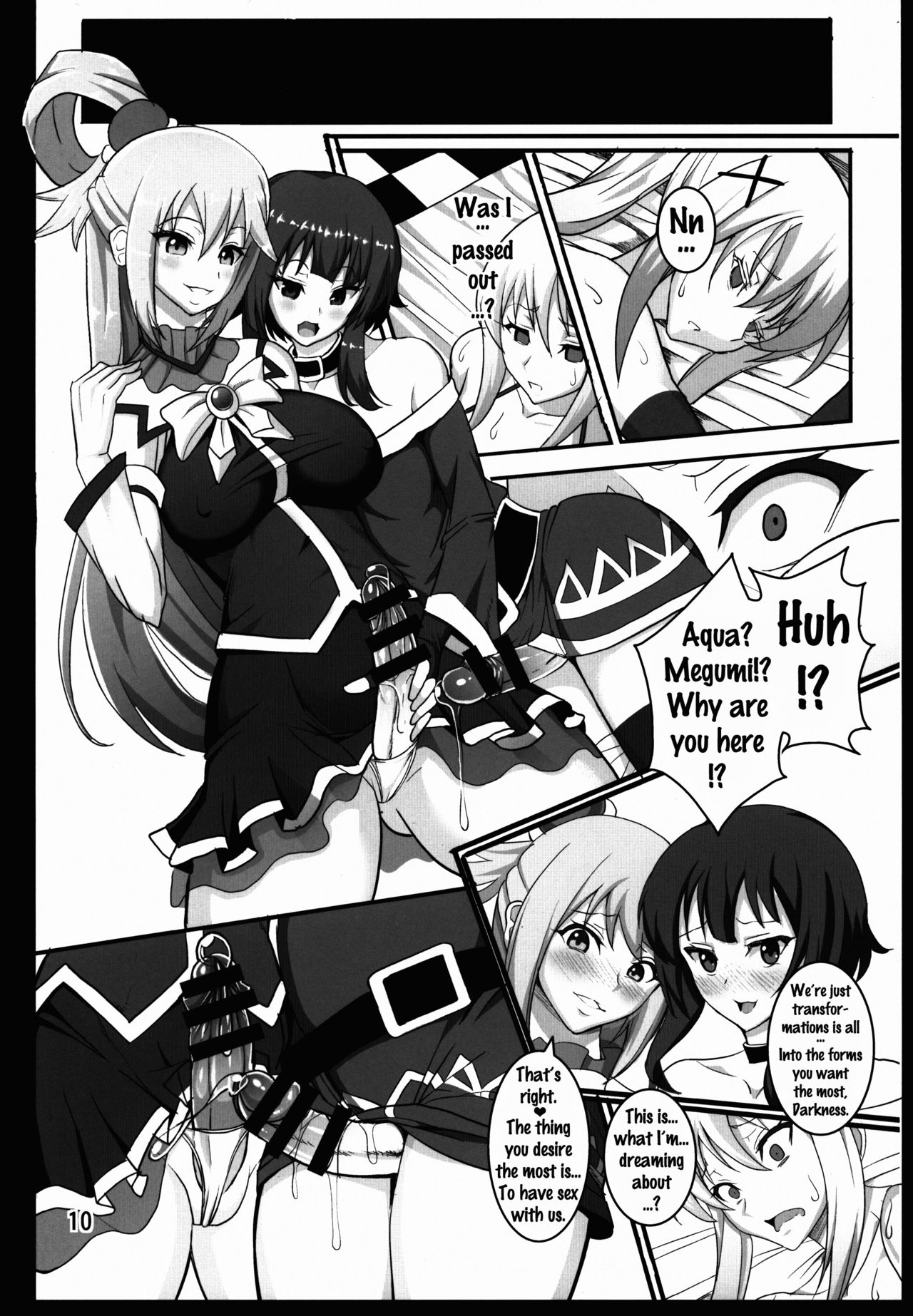 Kono Subarashii Inmu ni Syukufuku o! page 11 full