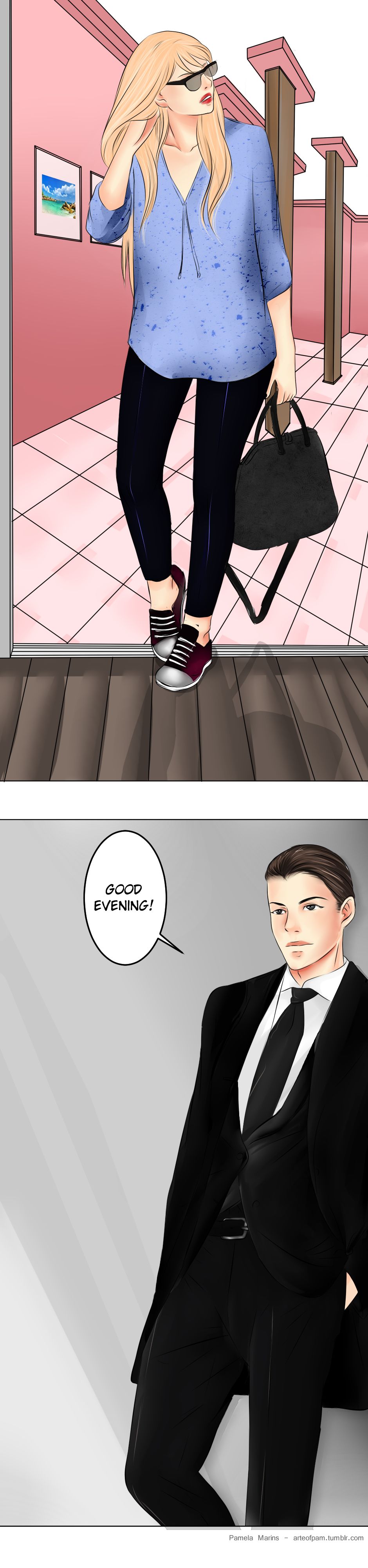 Hentai Living Together  1 page 2 full