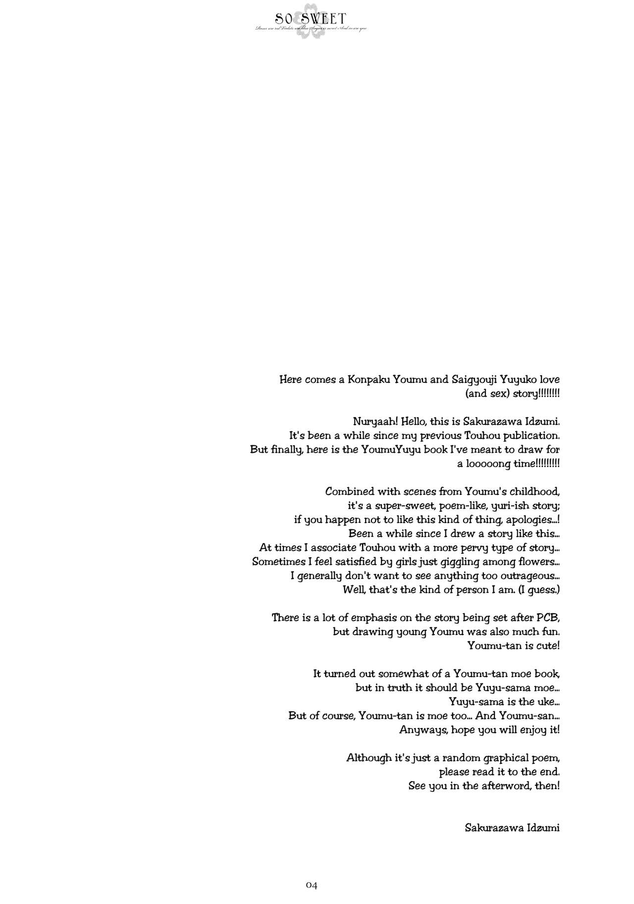 SO SWEET page 4 full