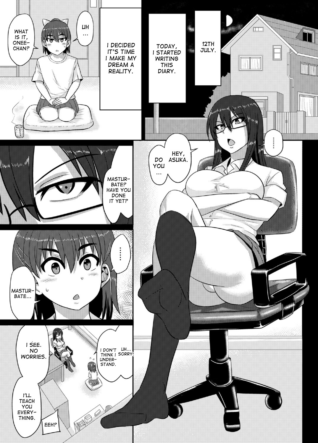 M's diary page 5 full