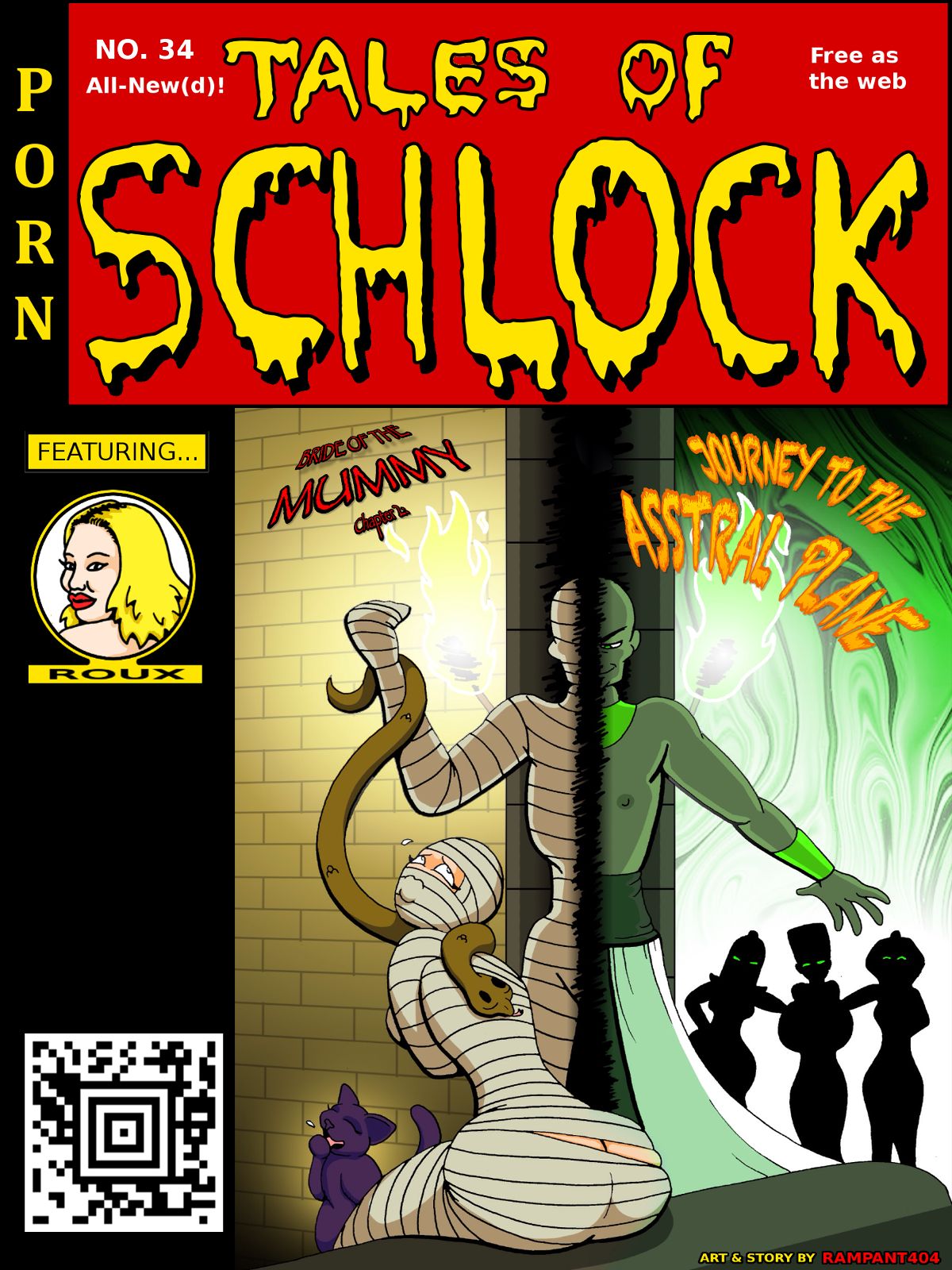 Tales of Schlock #34 : Asstral Plane page 1 full