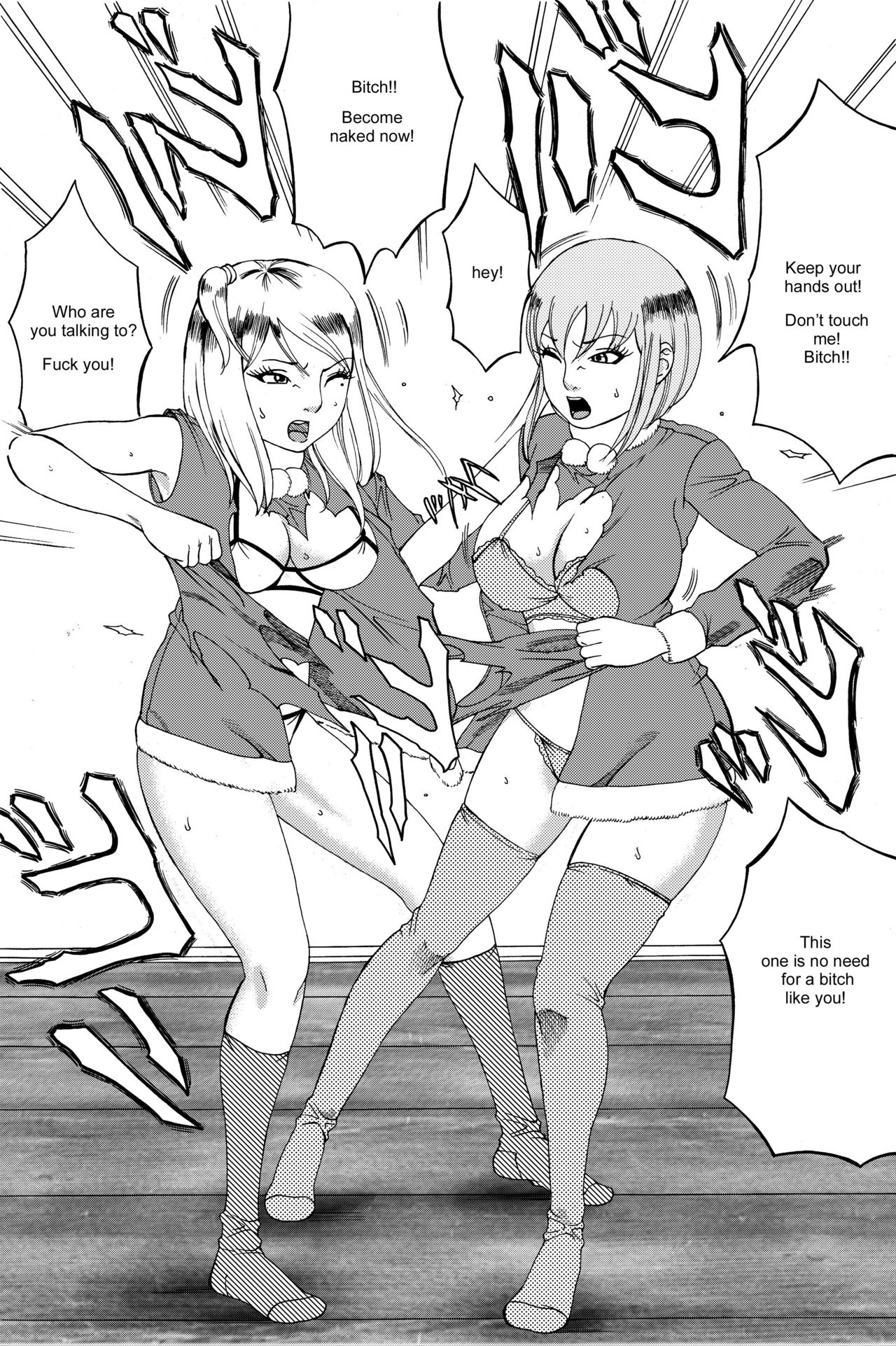 Fuwapoyo crimson/catfight comic page 11 full