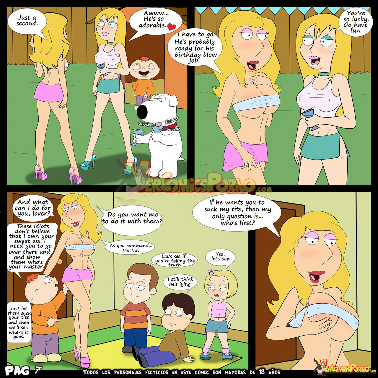 Baby's Play: Chapter 4 - The Party page 8 full
