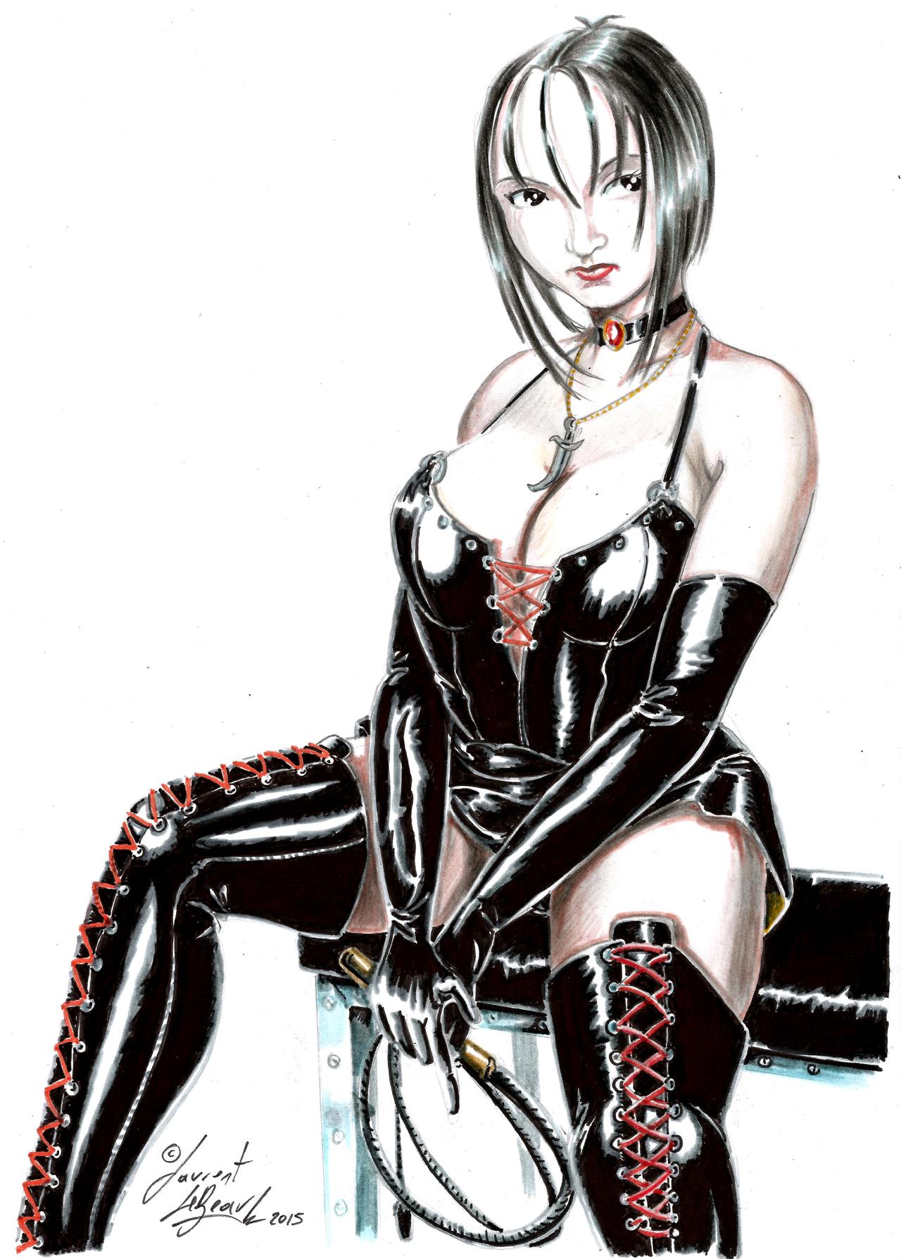 Best of Laurent Lebeau FemDom BDSM illustrations page 9 full