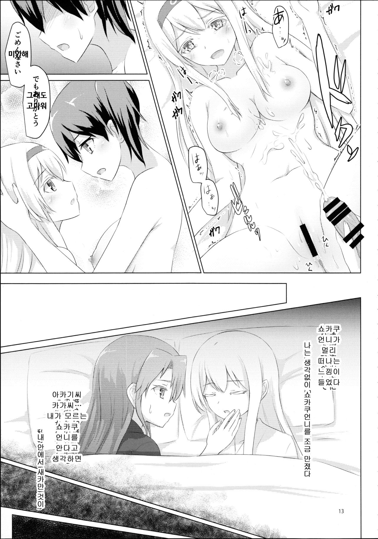 Shoukaku-nee ga Kanmusu o Ian suru Hanashi page 12 full
