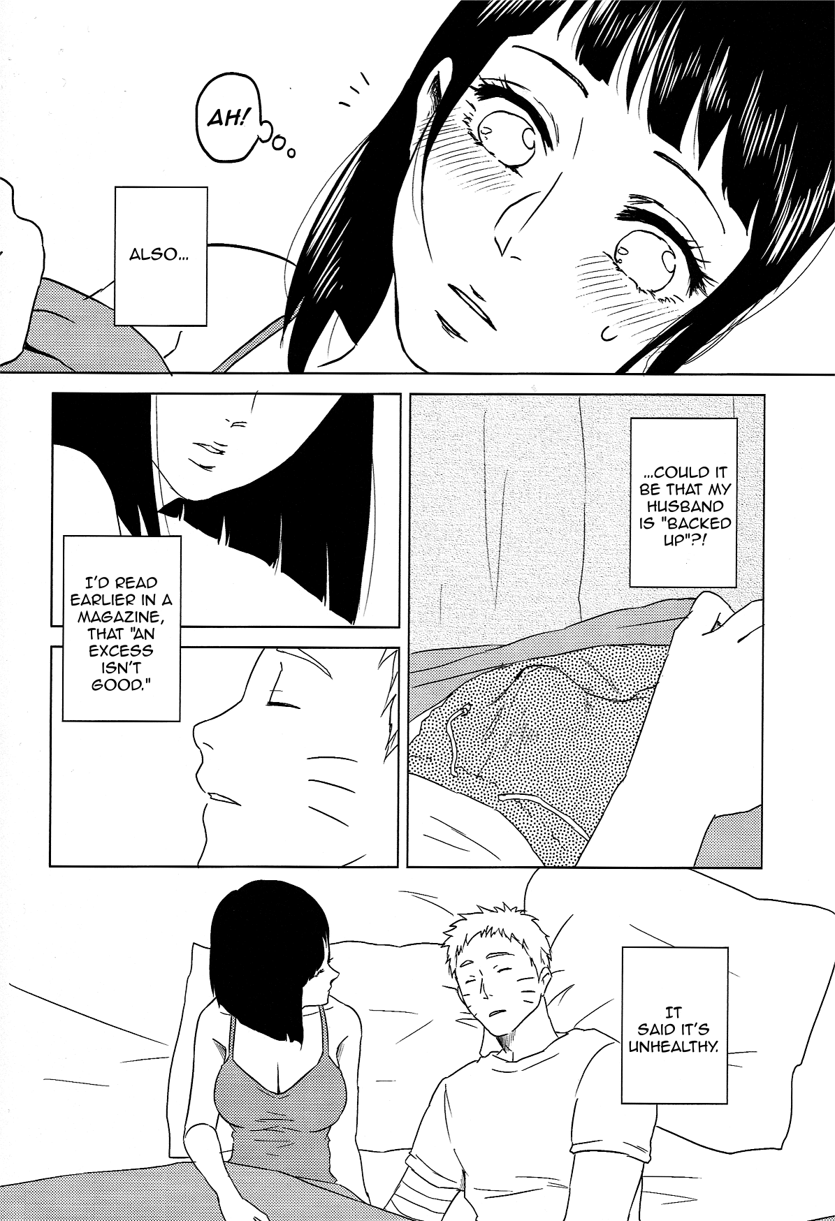 Uzumaki Hinata no Monologue Tokidoki, Anata | Uzumaki Hinata's Monologue page 11 full