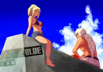 [lanthanein (138.9)] BLUE (Naruto) [Spanish] [Black Zero] cover
