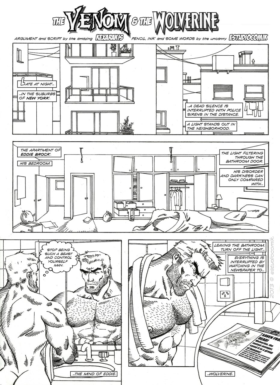 The Venom & The Wolverine by estudiocomik page 1 full