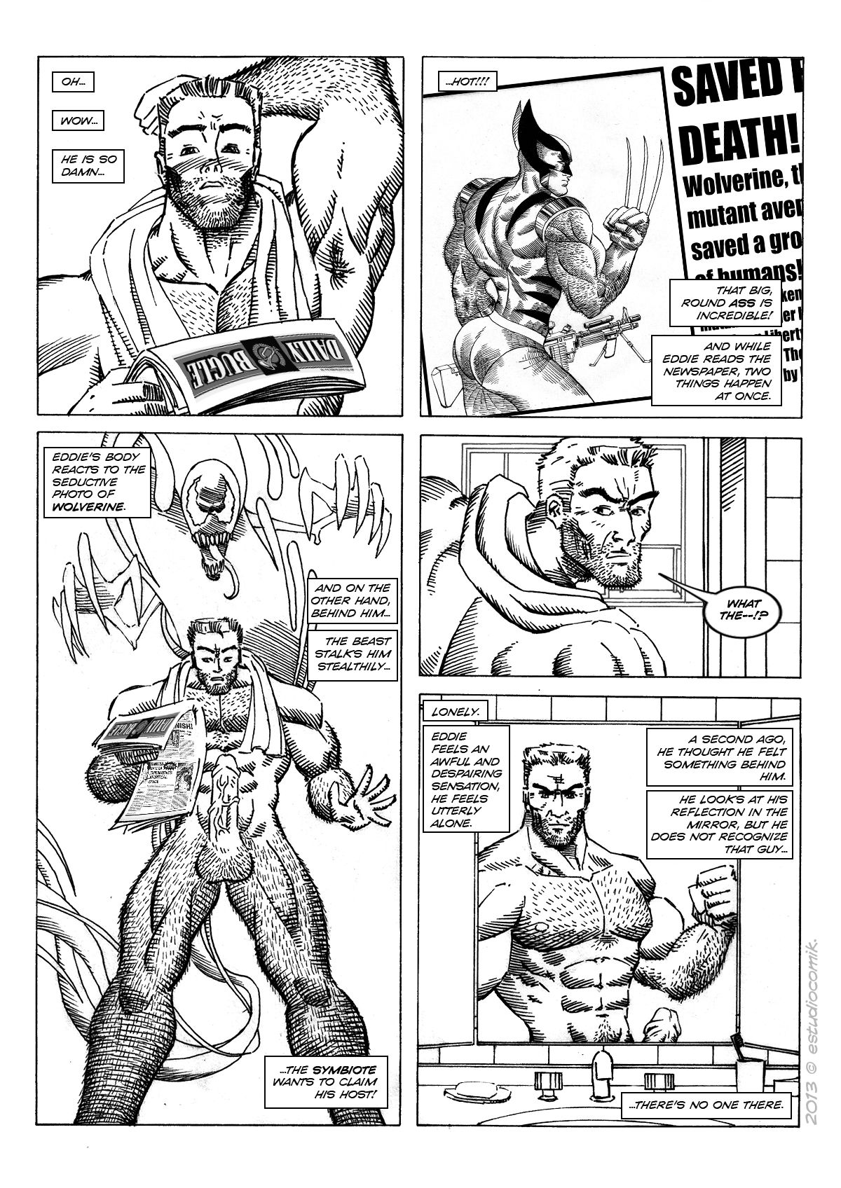 The Venom & The Wolverine by estudiocomik page 2 full