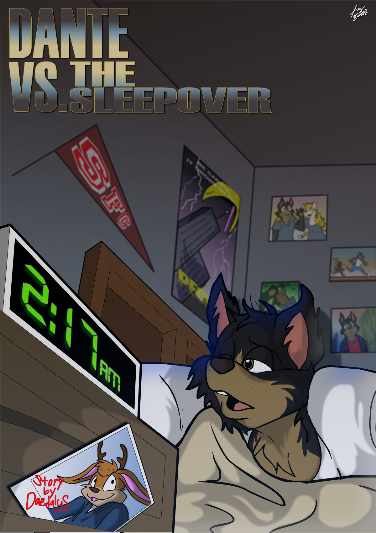 Dante vs. The Sleepover page 1 full