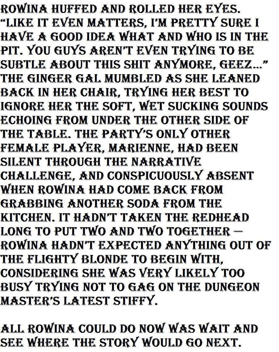 Low Rollers & Basement Dwellers » Roll a dignity check page 10 full