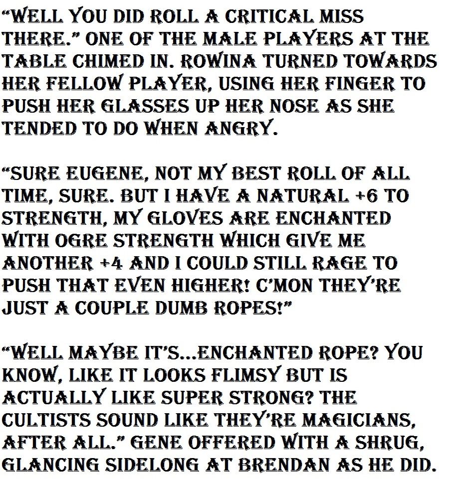 Low Rollers & Basement Dwellers » Roll a dignity check page 8 full