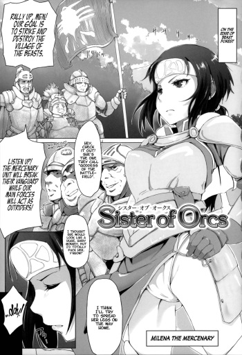 [Arakure] Sister of Orcs (Kegareta Seishi de Shikyuu ga Panpan!) [English] =LWB= cover