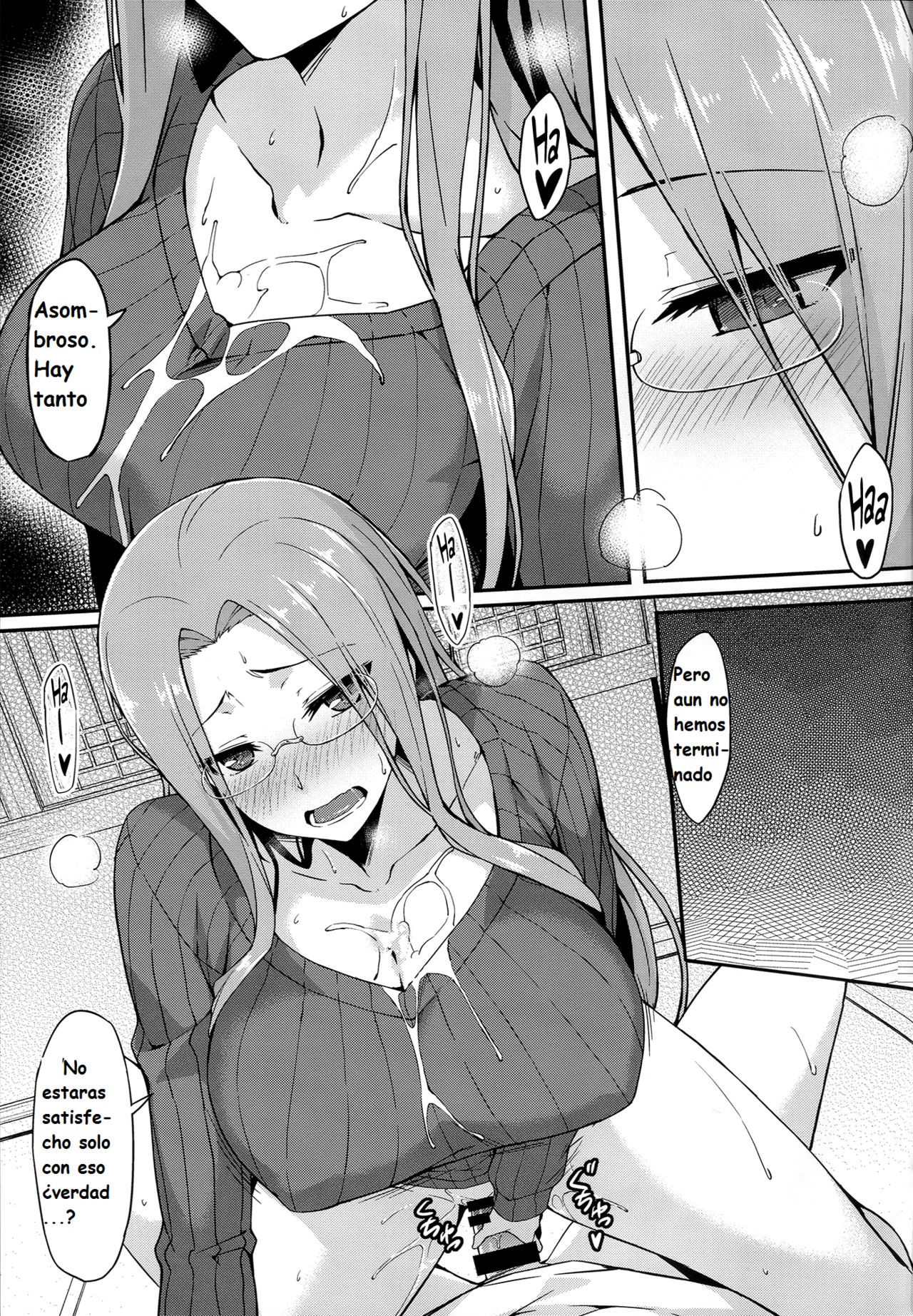 Rider-san to Tate Sweater. page 12 full