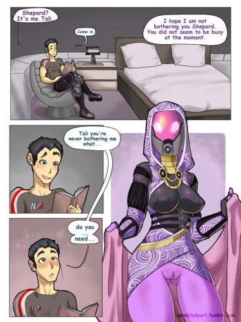 [candylady] Tali x Shepard (Mass Effect) cover