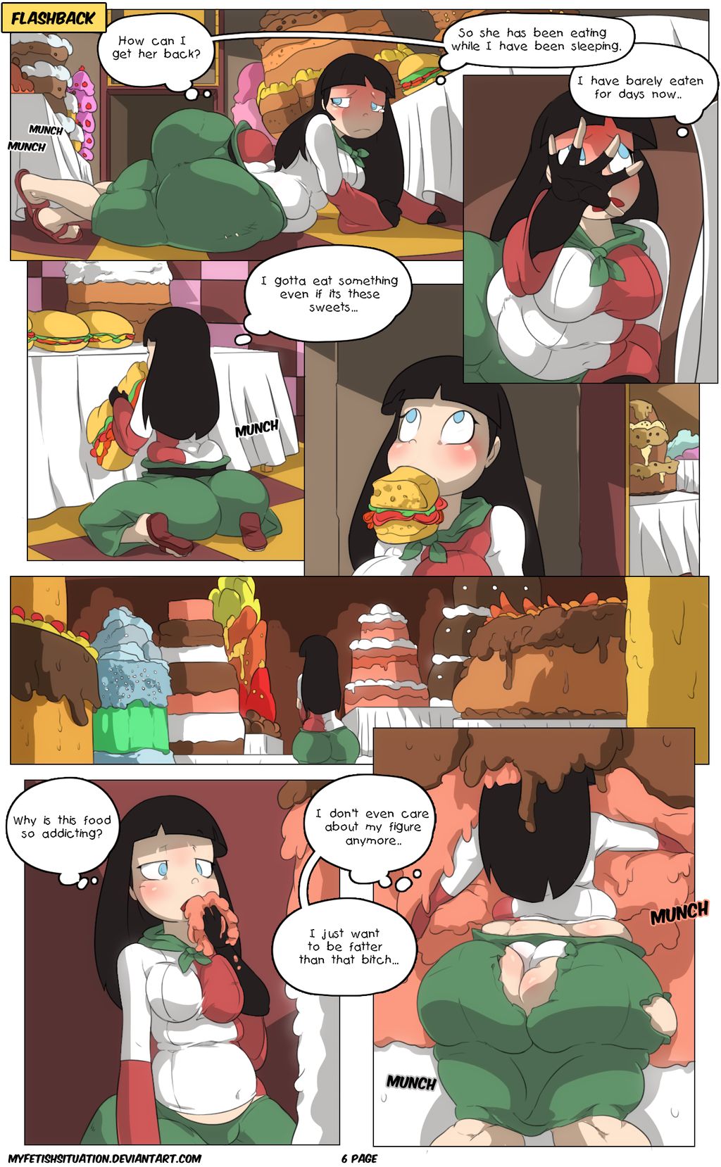Kagome and Sango Banquet page 6 full