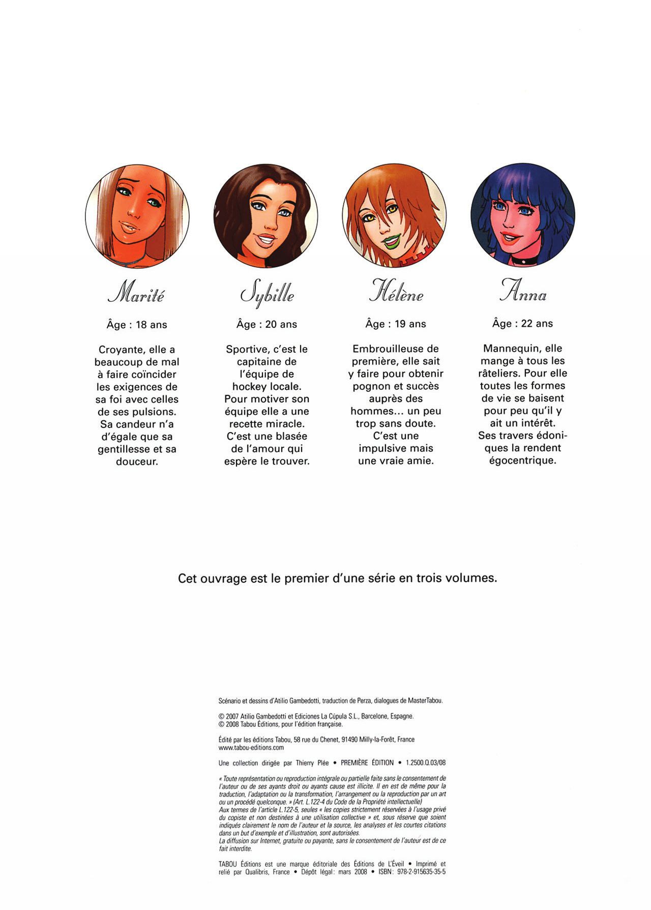 Les 4 Amies - Volume 1 page 3 full