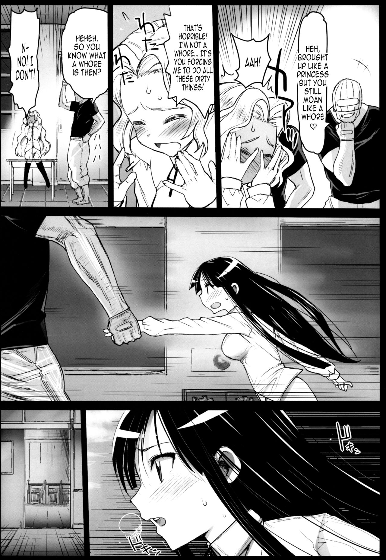 Saint Helena Gakuen 2 ~ Terrorist ni Senkyosareta Jogakuen de Rape Matsuri!~ | Saint Helena Academy 2 ~A School Occupied by Terrorists Becomes a Rape Festival!~ page 6 full