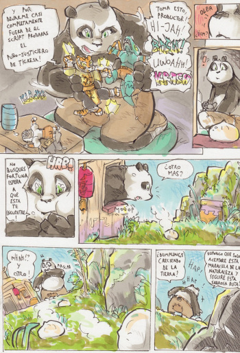[DaiGaijin] Wu´s new Pet (Kung Fu Panda) [Spanish] cover