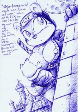 The Adventures of A Freelance Wet Nursemaid Ninja by drakefenwick