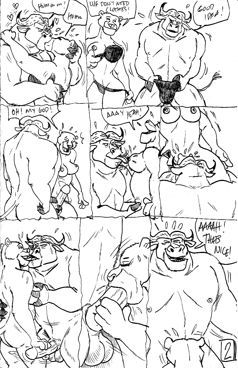 Bufallo & Lioness page 2 full